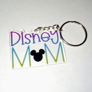 Disney Mom Acrylic Keychain