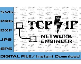 It es A Layer 8 Problem, TCP/IP, Network, Juniper, Networking, OSI Model, Engineer Digital File Only (svg, eps, png, dxf, jpg)
