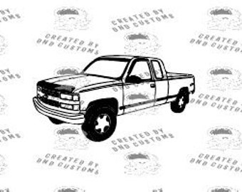 Free Free 187 Obs Chevy Truck Svg SVG PNG EPS DXF File