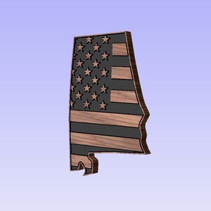 Alabama State American Flag Design, digital download, home and or wall decoration, office, Cricut