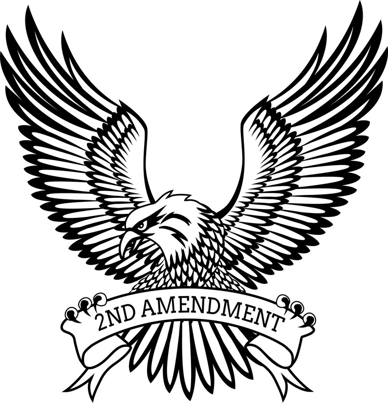 Download American Eagle SVG 2nd Amendment Eagle US FLAG svg. | Etsy