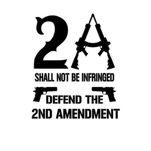 Shall Not Be Infringed 2nd Amendment digital design. Support the Second Amendment and Protect The 2nd Amendment!