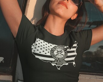 Defend Yourself SVG, 2nd Amendment, American Flag SVG, Support the Second Amendment! (Digital File Only)