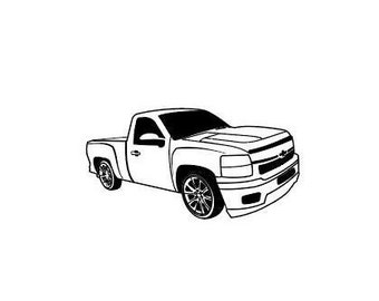 2007 Silverado 1500 with HD front (Digital File Only)