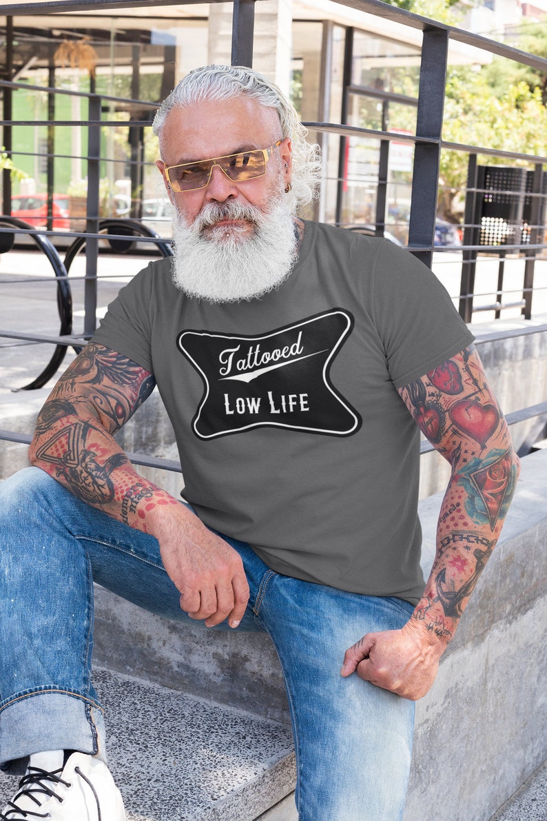 Tattooed Low Life, Redneck Style for Cricut and Silhouette vinyl Funny Country design, country, southern style Digital Design svg eps, dxf image 4