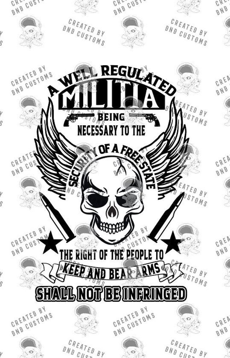 Download Shall Not Infringed 2nd Amendment SVG digital design ...