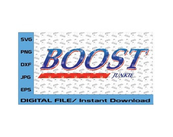 Boost Junkie SVG, Boost Junkie T-Shirt Stock... ish SVG, Lustiges Racing T-Shirt, Racing, Weihnachtsgeschenk für den Autoliebhaber! (Nur digitale Datei)