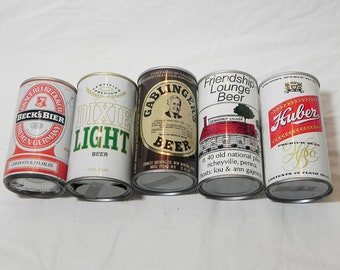 1970s Beer Cans 