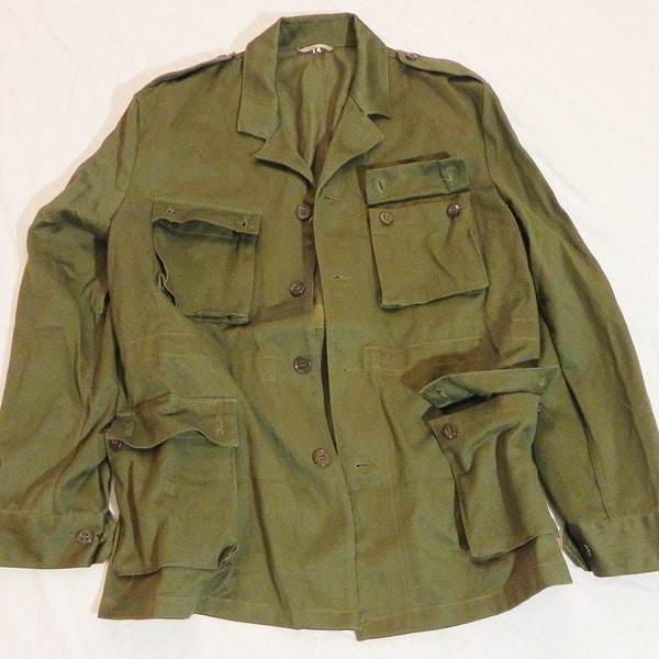 Army Fatigue Jacket Etsy