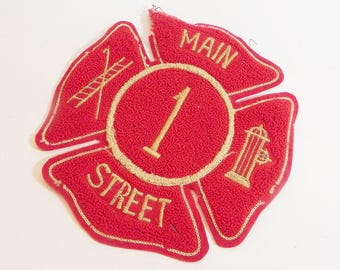 Large, Vintage Fire Company Patch