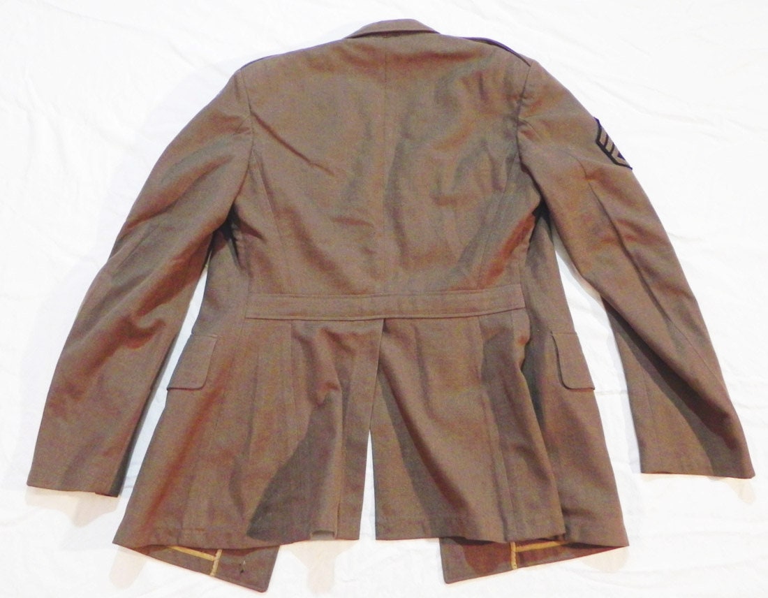 WW2 Pacific Theater US Army Sergeant's Tunic Style Uniform Coat - Etsy