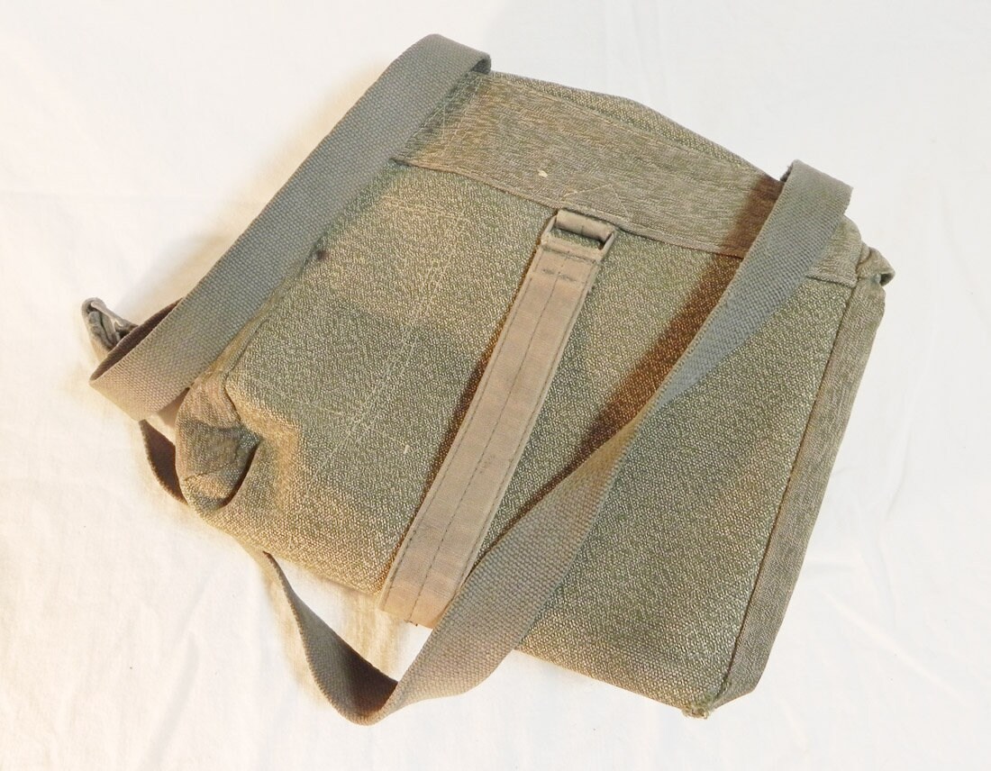 West German Military Bag / Pouch With Strap Etsy