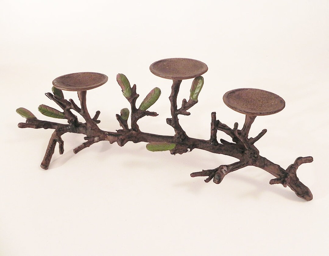 Cast Iron Candle Holder Etsy