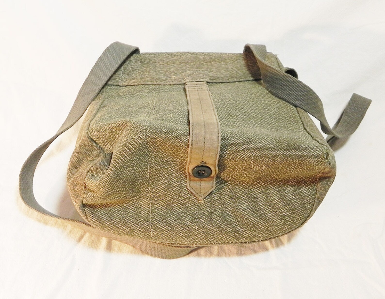 West German Military Bag / Pouch With Strap Etsy