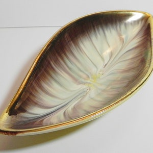 Vintage Mid Century Modern Ceramic Candy Dish