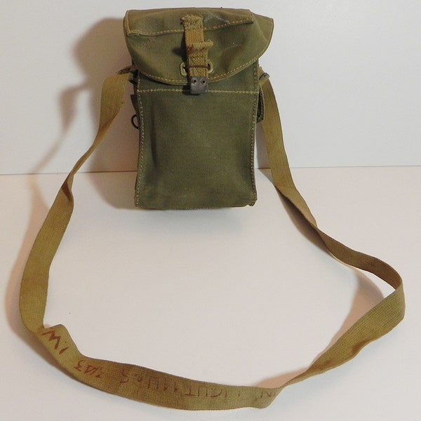 1943 Issue, WW2 British Gas Mask Bag