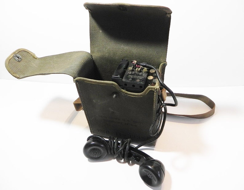 WW2 US Army Signal Corps Field Radio Etsy