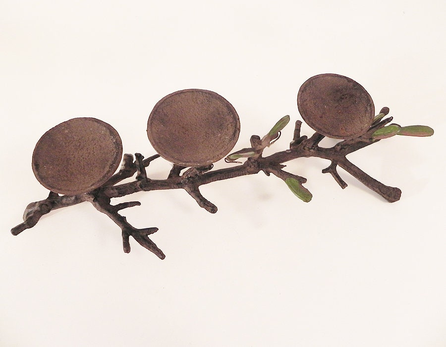 Cast Iron Candle Holder Etsy