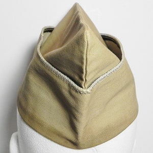 WW2 Summer Issue Kaki Airborne Overseas Cap - Etsy