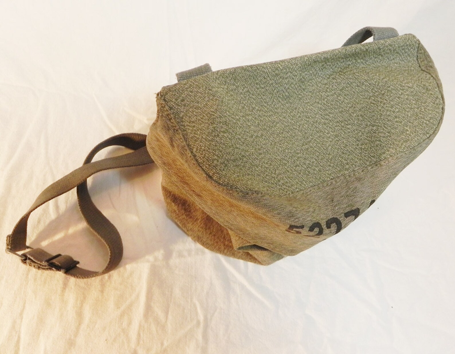 West German Military Bag / Pouch With Strap Etsy