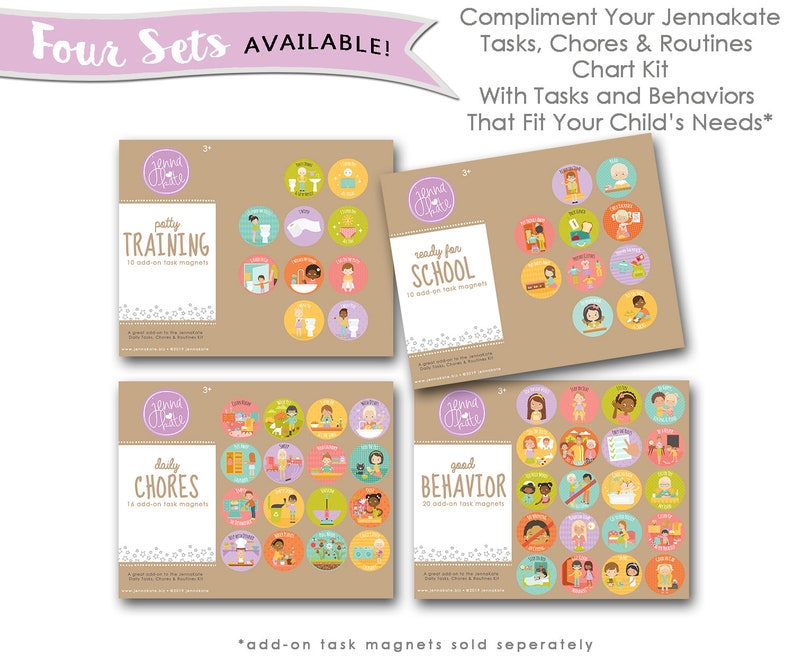 CHORE Chart for Toddlers & Kids CHOOSE ONE Etsy