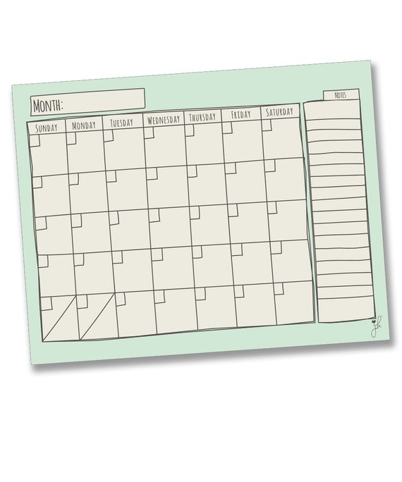 Large Magnetic Dry Erase Calendar Command Center Refrigerator Magnet  Magnetic Menu 17x14 - Etsy