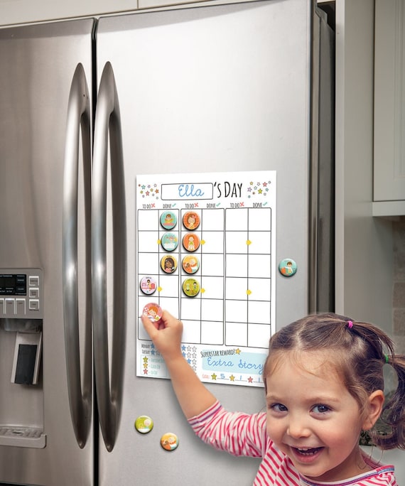 Behavior Picture Magnets for Preschoolers toddler chore chart