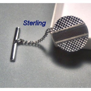 Vintage Sterling Tie Tac