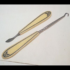 Art Deco Celluloid Vanity Set