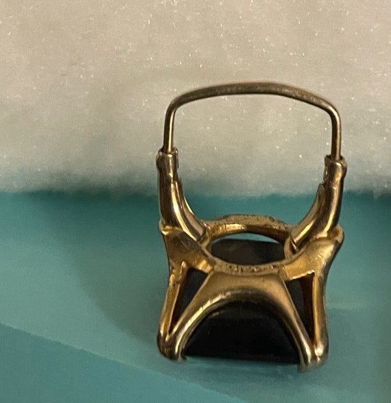 MCM Vendome Adjustable Statement Ring, Vintage Ri… - image 4