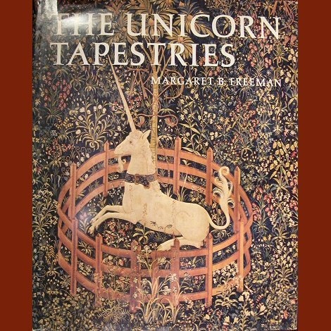 The unicorn in captivity tapestry new arrivals