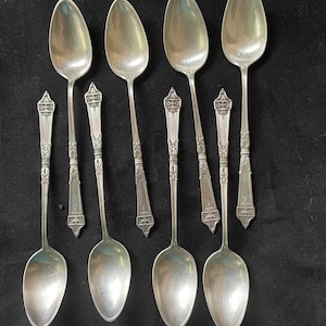 1917 Gorham Sterling Silver Lansdowne Flatware Demitasse Spoon
