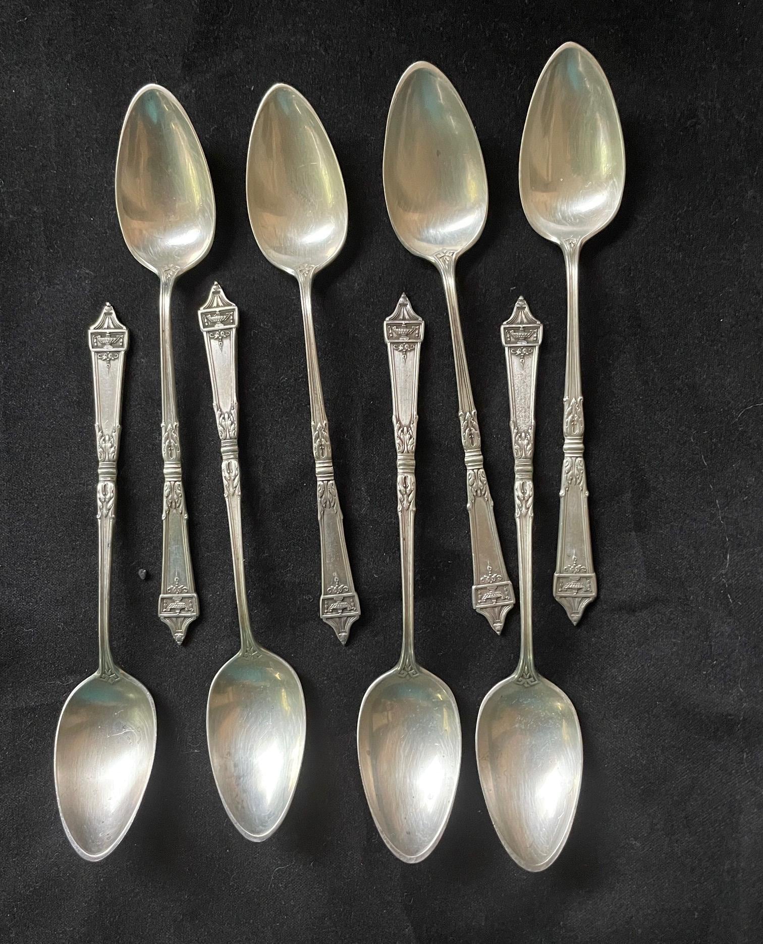 1917 Gorham Sterling Silver Lansdowne Flatware Demitasse Spoon - Etsy