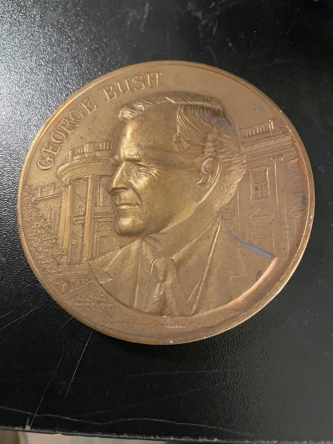 1989 George H W Bush Inaugural Bronze Medal 1989 - Etsy Ireland