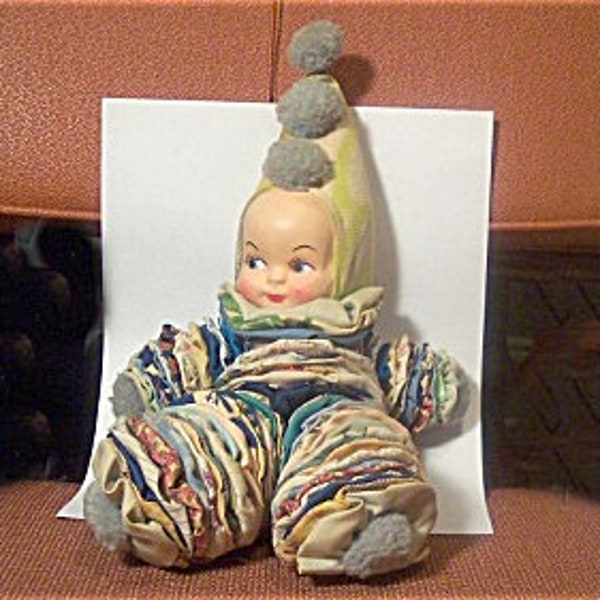 Vintage Yo-Yo Quilt Doll