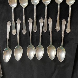 1917 Gorham Sterling Silver Lansdowne Flatware 5 7/8&quot; Spoons