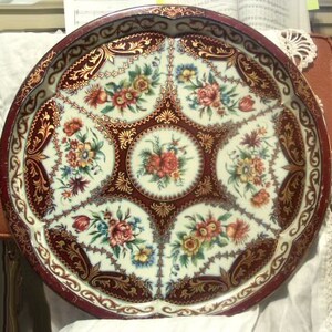 Vintage 1970s Daher Decorative Metalware Tray, Made in England Tray