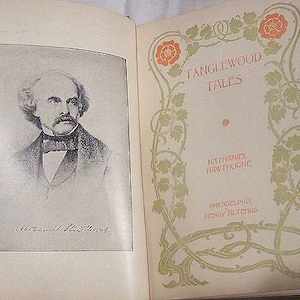 Nathaniel Hawthorne Book: Tanglewood Tales 1898 Altemus | Antique Book