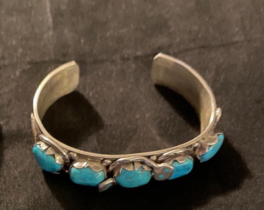 CHOICE of Effie Calavaza Zuni New Mexico Sterling Turquoise Snake