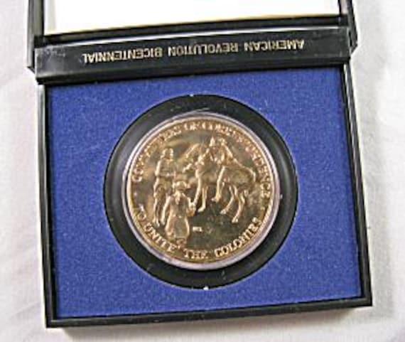 1975 American Revolution Bicentennial Samuel Adams Patrick Henry