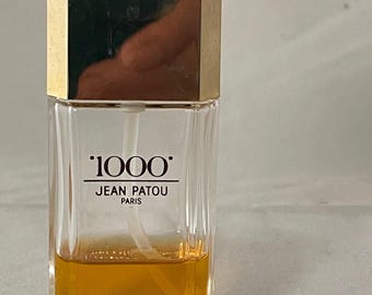 Vintage Discontinued 1000 Jean Patou Paris Eau De Toilette Spray