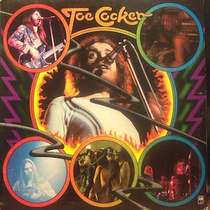 1972 Brown Label Joe Cocker Vinyl LP, Vintage Music