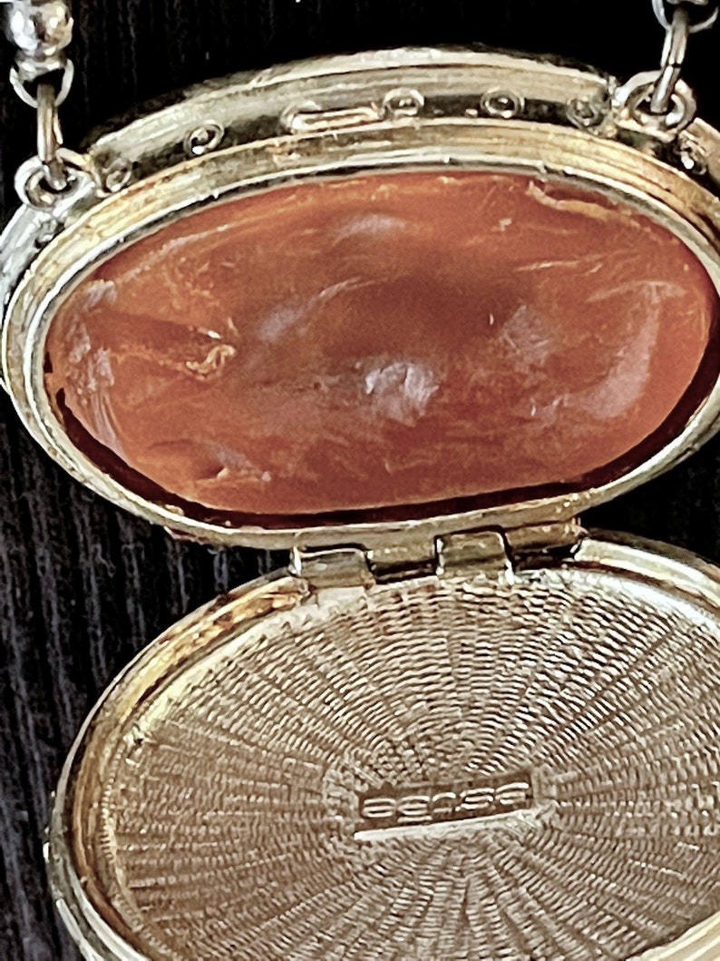 1973 Estee Lauder Perfume Locket Necklace Etsy