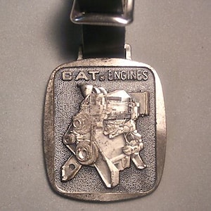 CAT Caterpillar Engines Belt Attachment Badge