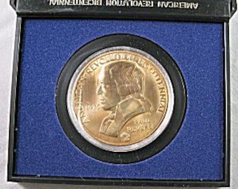 アメリカ独立戦争記念メダル アメリカ独立戦争200周年記念ジョージ・ワシントン記念メダル 1972年