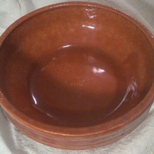 Antique 19th Century Primitive PA Redware Bowl 2