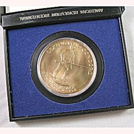 1975年 ポール・リビア アメリカ独立戦争200周年記念メダル、歴史的