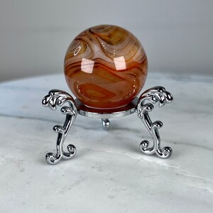 Silk Lace Agate Sphere (8)