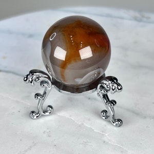Silk Lace Agate Sphere (6)