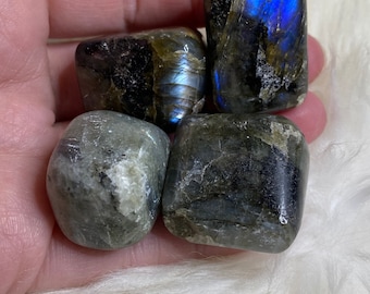 Labradorite Tumbled Stone Set